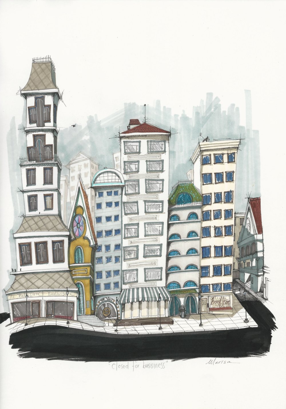 Marisa du Toit - Street-scape